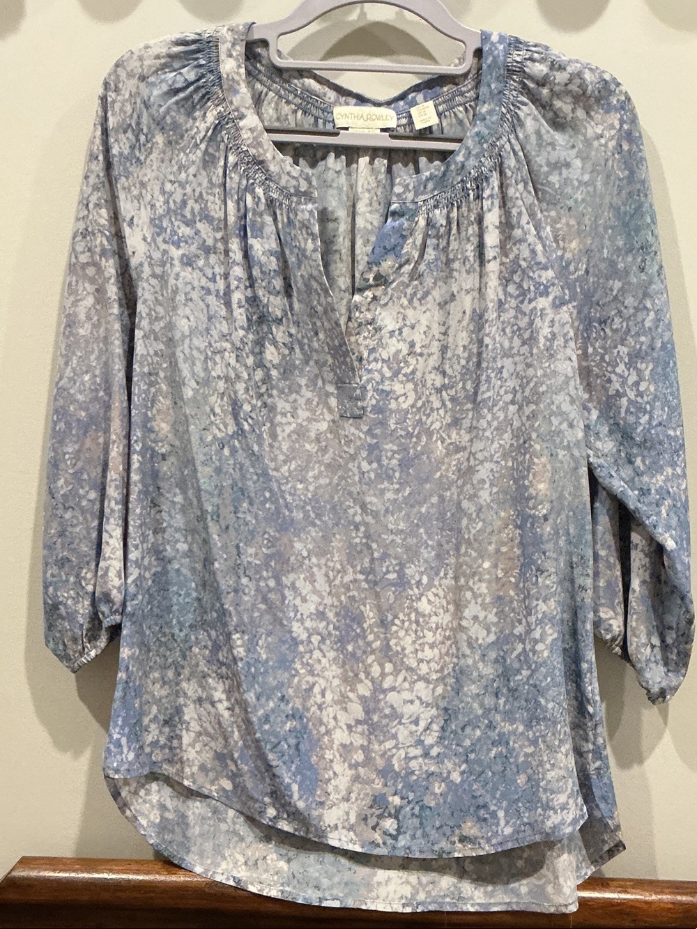 Cynthia Rowley Silk Tunic Medium